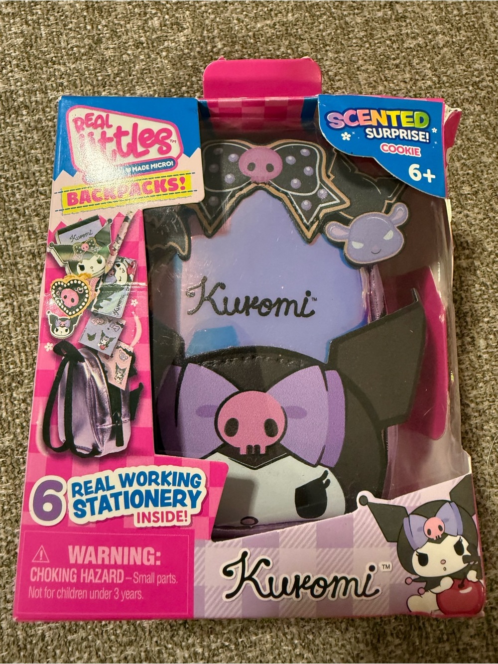 Kids Mini Backpack Stationary Kit - Kuromi